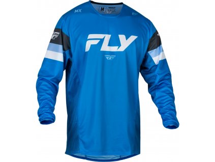 dres KINETIC PRIX  FLY RACING - USA 2024 modrá/šedá/bílá (Veľkosť S)