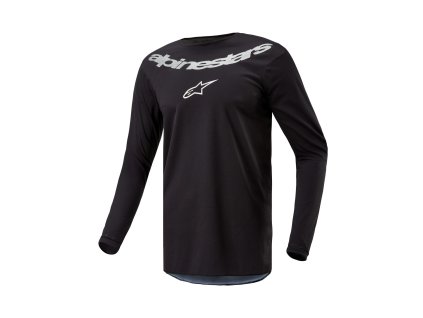 dres FLUID GRAPHITE, ALPINESTARS (čierny/strieborný) 2024