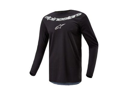 dres FLUID GRAPHITE  ALPINESTARS černá/střibrná 2027 (Veľkosť S)