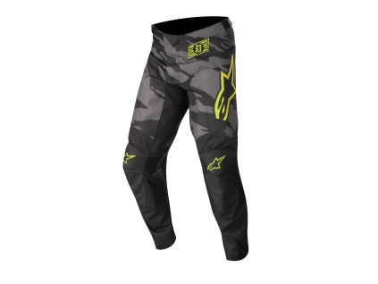 kalhoty RACER TACTICAL  ALPINESTARS černá/šedá maskáčová/žlutá fluo (Veľkosť 32)