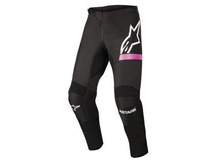 kalhoty STELLA FLUID CHASER  ALPINESTARS  dámské černá/růžová fluo (Veľkosť 32)