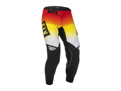 kalhoty EVOLUTION DST  FLY RACING - USA 2022 červená/žlutá/černá (Veľkosť 38)