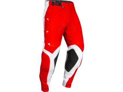 kalhoty EVOLUTION DST FLY RACING - USA 2024 červená/bílá/červená iridium (Veľkosť 30)