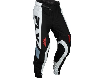 kalhoty LITE  FLY RACING - USA 2024 černá/bílá/šedá (Veľkosť 32)