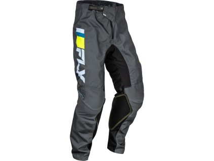 kalhoty KINETIC PRIX  FLY RACING - USA 2024 šedá/šedá/hi-vis (Veľkosť 28)