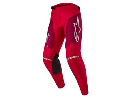 kalhoty RACER HOEN  ALPINESTARS červená/karmínová 2024 (Veľkosť 38)
