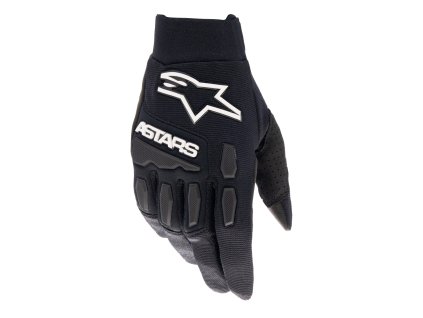 rukavice FULL BORE XT  ALPINESTARS černá/bílá 2025 (Veľkosť S)