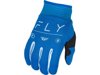 rukavice F-16  FLY RACING - USA 2024 modrá/bílá (Veľkosť 3XL)