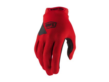 rukavice RIDECAMP, 100% (červené)
