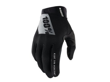 rukavice RIDEFIT  100% - USA černá (Veľkosť S)