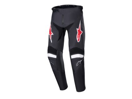 kalhoty RACER LUCENT  ALPINESTARS  dětské černá/bílá/červená 2024 (Veľkosť 24)