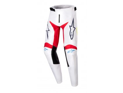kalhoty RACER HANA  ALPINESTARS  dětské bílá/multicolor 2024 (Veľkosť 26)