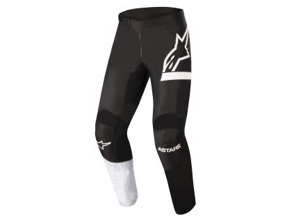 kalhoty RACER CHASER  ALPINESTARS  dětské černá/bílá (Veľkosť 24)