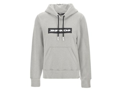 mikina LOGO 2 LADY  SPIDI  dámské šedá (Veľkosť M)