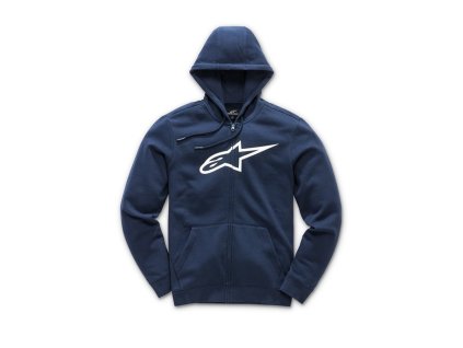 mikina AGELESS II FLEECE  ALPINESTARS modrá/bílá (Veľkosť S)