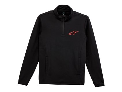 mikina MISSION 2 MIDLAYER, ALPINESTARS (čierna/červená)