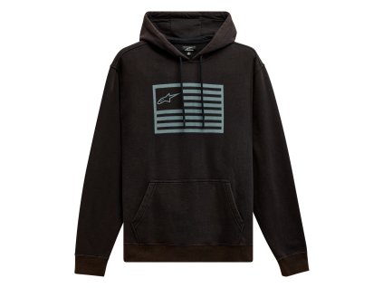 mikina ARTIFACT HOODIE  ALPINESTARS černá (Veľkosť S)