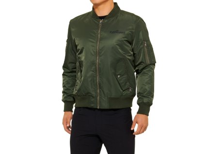 bunda BOMBER zelená 100% - USA (Veľkosť M)