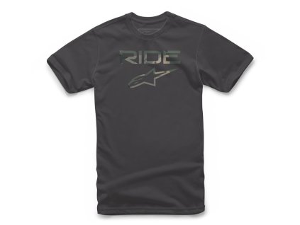 triko RIDE 20 CAMO TEE krátký rukáv  ALPINESTARS černá (Veľkosť M)