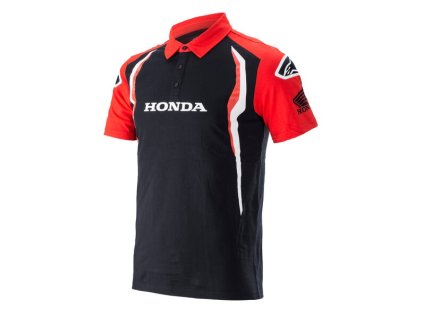 triko s límečkem HONDA  ALPINESTARS červená/černá (Veľkosť S)
