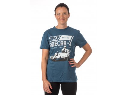 triko SIDECAR-X REGULAR  101 RIDERS modrá unisex (Veľkosť M)