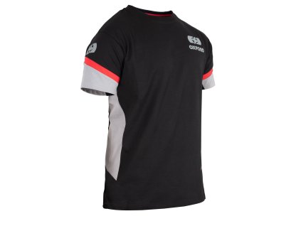 triko RACING  OXFORD černé/šedé/červené (Veľkosť S)