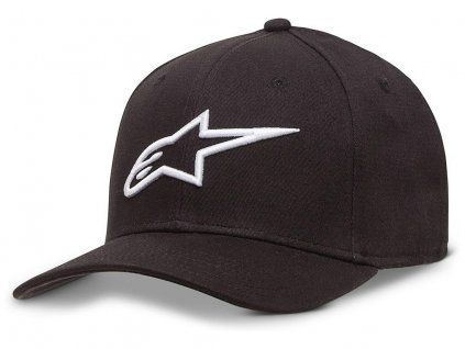 kšiltovka AGELESS  ALPINESTARS černá/bílá (Veľkosť S/M)