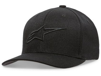 kšiltovka AGELESS  ALPINESTARS černá/černá (Veľkosť S/M)