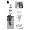 zapaľovacia sviečka N12C Super BRISK series - Česká republika