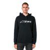mikina BLAZE 20  ALPINESTARS černá/bílá (Veľkosť L)