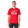 triko RIDE 40 CSF  ALPINESTARS červená/bílá/černá (Veľkosť 2XL)