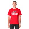 triko RIDE 40 CSF  ALPINESTARS červená/bílá/černá (Veľkosť S)