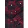 košile KICKBACK 20  OXFORD červená/černá (Veľkosť 4XL)