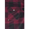košile KICKBACK 20  OXFORD červená/černá (Veľkosť 4XL)