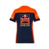 triko TEAM  KTM RED BULL  dámské modrá oranžová (Veľkosť XS)