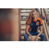 triko TEAM  KTM RED BULL  dámské modrá oranžová (Veľkosť XS)