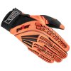 rukavice PIONEER  PILOT  dětské oranžová fluo/černá (Veľkosť 3)