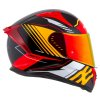 přilba Aero Drome  CASSIDA černá met/oranžová/červená/bílá 2026 (Veľkosť XS (53 až 54 cm))