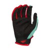 rukavice KINETIC SE  FLY RACING - USA 2023 mint/černá/červená (Veľkosť 3XL)