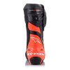 boty SUPERTECH R  ALPINESTARS černá/červená fluo/bílá/šedá 2025 (Veľkosť 48)