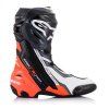 boty SUPERTECH R  ALPINESTARS černá/červená fluo/bílá/šedá 2026 (Veľkosť 38)