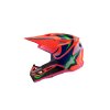 přilba S-M3 edice HAIDEN DEEGAN  ALPINESTARS  dětská oranžová fluo/fialová/růžová/zelená 2026 (Veľkosť S (obvod 48 - 49 cm))