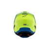 přilba S-M3 RADIUM  ALPINESTARS  dětská žlutá fluo/černá/modrá 2026 (Veľkosť S (obvod 48 - 49 cm))