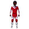 dres RACER VEIL  ALPINESTARS červená/bílá (Veľkosť S)