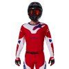dres RACER VEIL  ALPINESTARS červená/bílá (Veľkosť S)