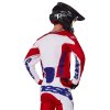 dres RACER VEIL  ALPINESTARS červená/bílá 2025 (Veľkosť S)