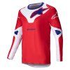 dres RACER VEIL  ALPINESTARS červená/bílá (Veľkosť S)