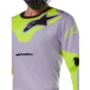 dres RACER VEIL  ALPINESTARS šedá/žlutá fluo 2025 (Veľkosť S)