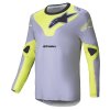 dres RACER VEIL  ALPINESTARS šedá/žlutá fluo 2025 (Veľkosť S)