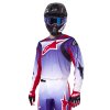 dres FLUID WURX  ALPINESTARS fialová/červená 2025 (Veľkosť S)
